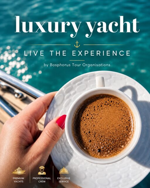 Step aboard a luxury yacht and experience the Bosphorus like never before. From stunning skyline views to the rich tradition of freshly brewed Turkish coffee, this is more than a cruise — it’s a cultural journey. Enjoy delicious treats, iconic landmarks, and unforgettable moments guided by local experts.

Book your spot and make your Istanbul trip truly special.

#BosphorusCruise #IstanbulExperience #TurkishCoffee #LuxuryYacht #IstanbulTours