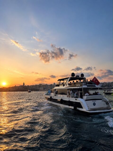 Golden hour hits different on the Bosphorus... ✨
Join us at Bosphorus Tour Organisations to experience sunsets that are always better when shared.

#BosphorusTourOrganisations #BosphorusTour #Istanbul #SunsetCruise #Bosphorus IstanbulSunset GoldenHour